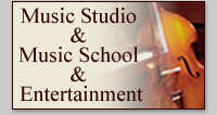 ミュージックスタジオ、ミュージックスクール、エンターテイメント